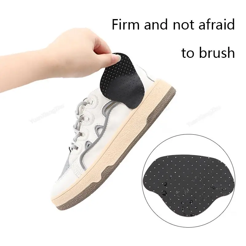1Pair Shoe Pads Patch Sneakers Heel Protector Adhesive Patch Repair Heel Foot Care products Breathable Sports Shoes Patches