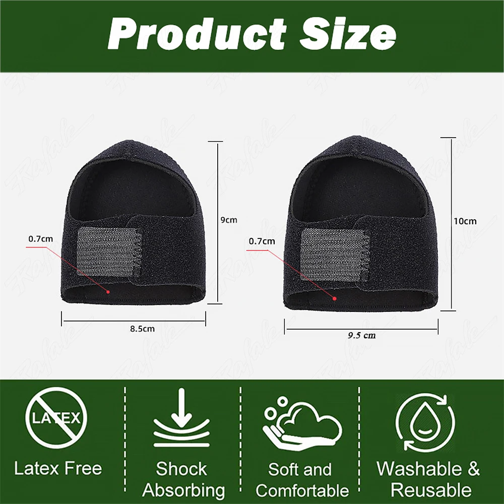 VTHRA Shoe Pads for Plantar Fasciitis for Heel Cups Achille Heel Spur Socks Relief Dry Cracked Feet Pain Relief Treatment Unisex